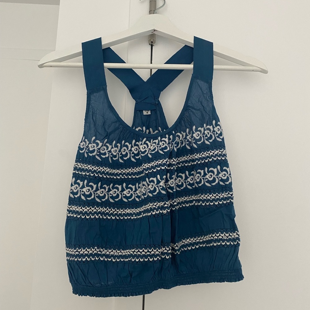 Embroidered Crop Top | Free People